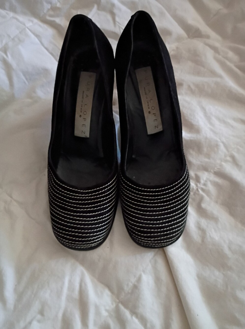 Spanish Round Toe Heels